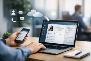 Kundendaten automatisch ins CRM übertragen